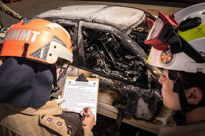 Corpo de Bombeiros capacita militares e civis no primeiro curso de perícia em incêndios e explosões