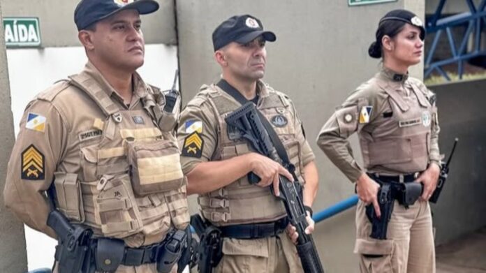 Polícia Militar do Tocantins em atuação.