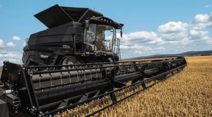 Colheitadeira Fendt ideal, máquina agrícola, colheitadeira