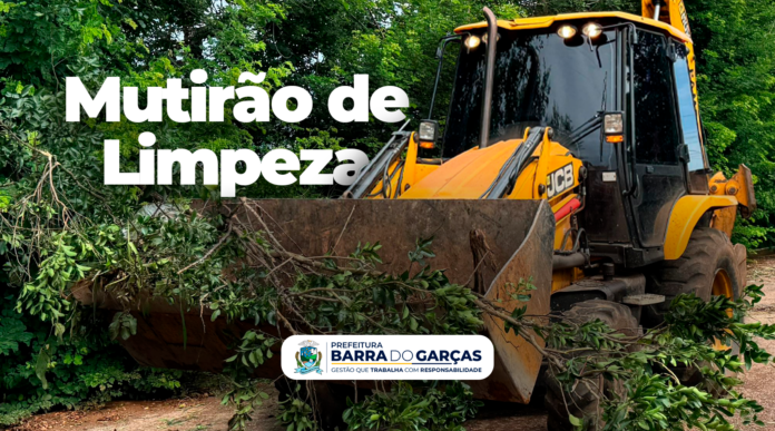 Mutirão de Limpeza no Jardim Nova Barra é prorrogado até sexta-feira (23/5)