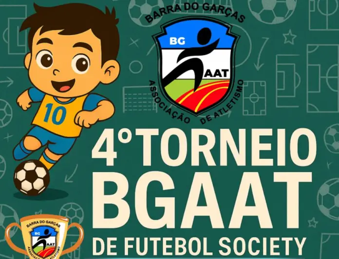 Torneio de Futebol Society inicia 4ª edição no próximo dia 24, em Barra do Garças