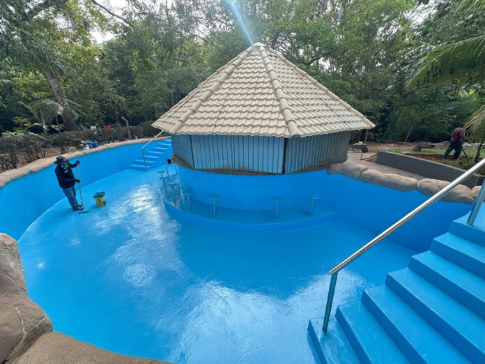 OBRA EM ANDAMENTO: Prefeitura de Barra do Garças investe na modernização do Parque das Águas Quentes