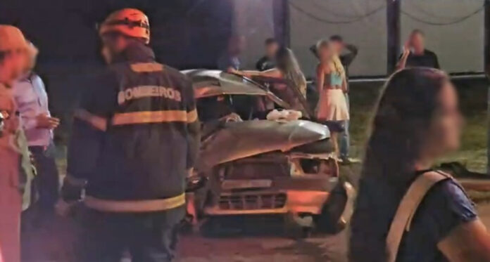 Colisão entre dois carros na BR-070 mata 2 idosos e deixa mais 3 feridos