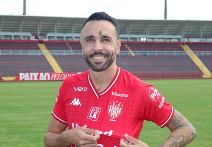 Caio Mancha foi algoz do Noroeste na final do Paulistão Série A2 de 2024 (Foto: Bruno Freitas / EC Noroeste)