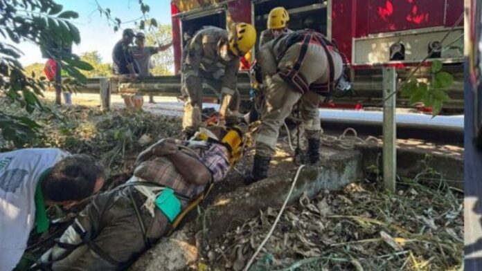 Homem é encontrado vivo após cair de ponte em Goiás