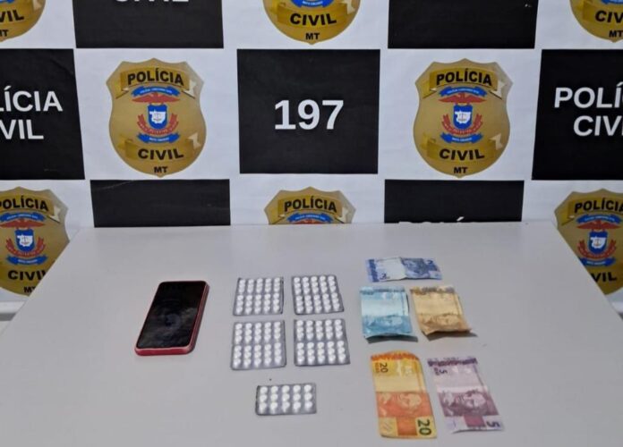 Polícia Civil prende traficante de drogas sintéticas em Pedra Preta - 