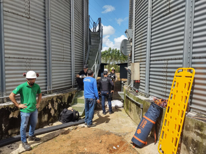 Jovem de 18 anos morre ao cair em silo de grãos em fazenda no interior de MT