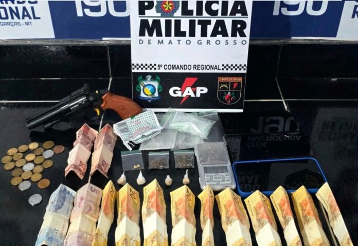 Polícia prende casal suspeito de envolvimento com facção criminosa em Barra do Garças