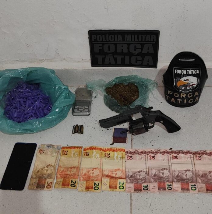 PM apreende arma de fogo, munições e faccionado com sete passagens criminais morre em confronto - 