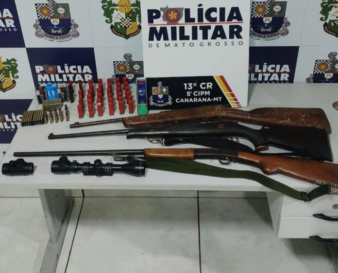 Polícia Militar prende quadrilha por furtos e roubo com reféns em Canarana - 