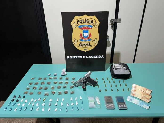 Monitoramento da Polícia Civil prende suspeitos por tráfico, porte ilegal de arma e embriaguez ao volante - 