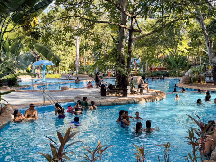 Após reabertura, Parque das Águas quentes registra mais de mil visitantes diários