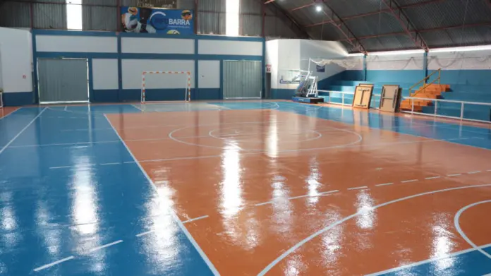 Prefeitura de Barra do Garças realiza reforma de quadras e do Ginásio Antônio Flandeiro para sediar Jogos Regionais